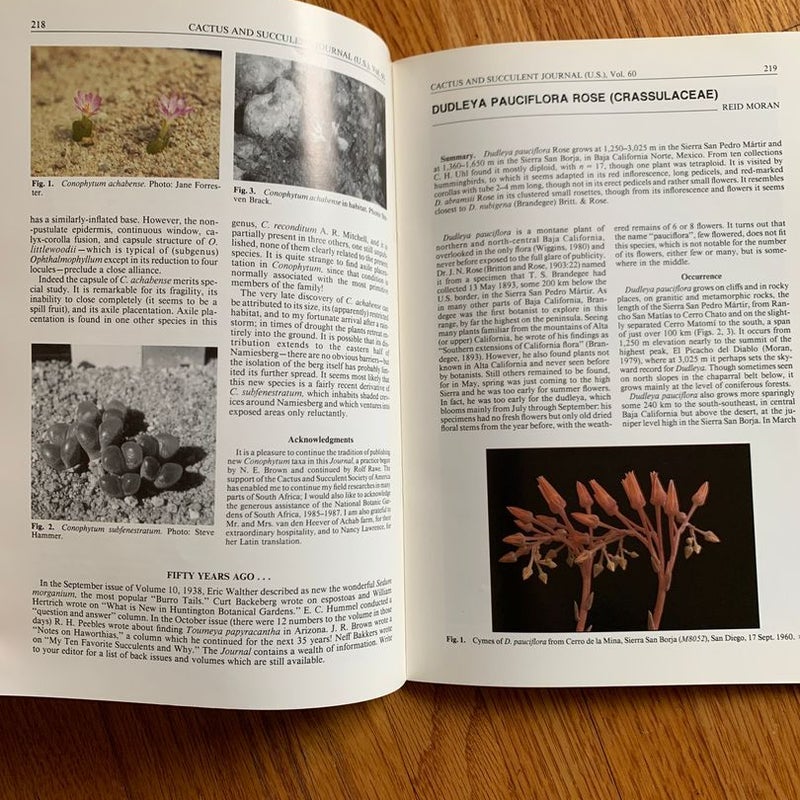 Cactus and Succulent Journal by Cactus and Succulent Society of America