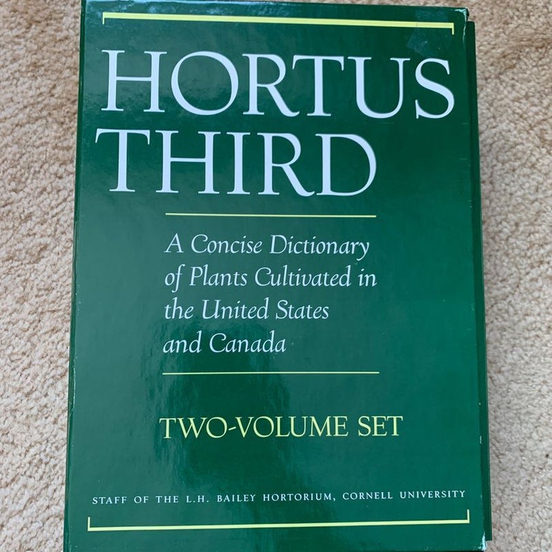 Hortus Third