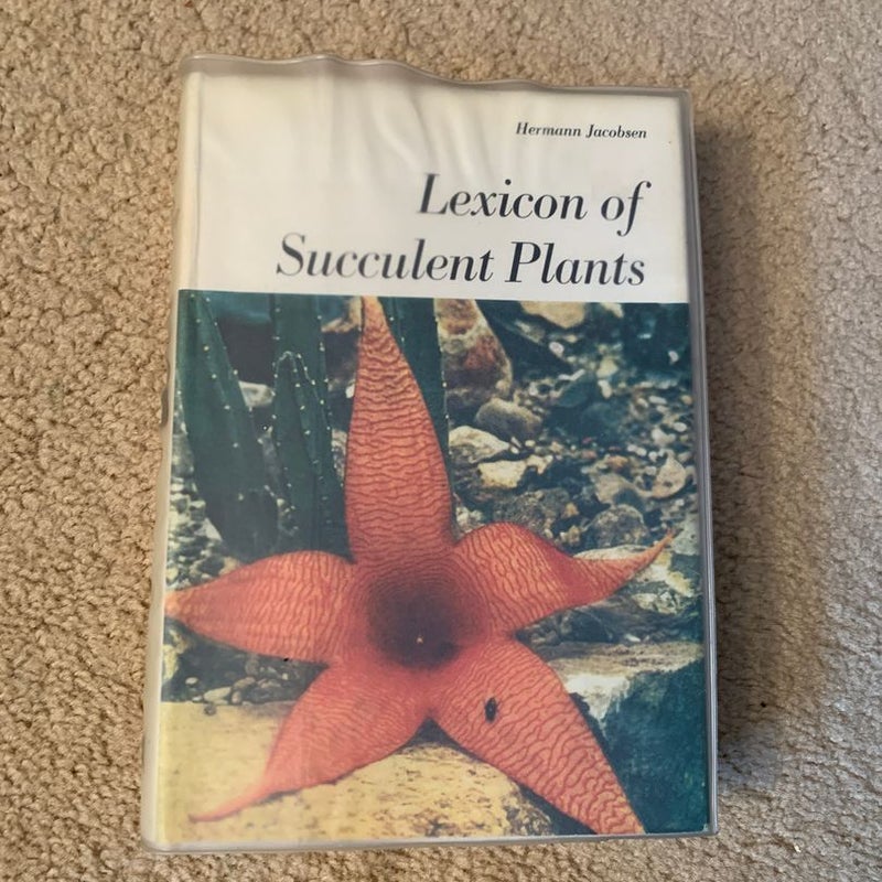 Lexicon of Succulent Plants