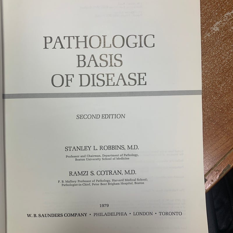 Pathologic Basis of Disease