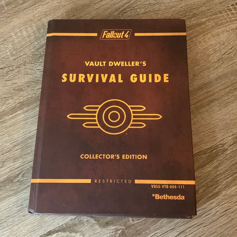 Fallout 4 Vault Dweller's Survival Guide Collector's Edition