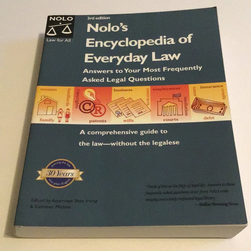 Nolo's Encyclopedia of Everyday Law