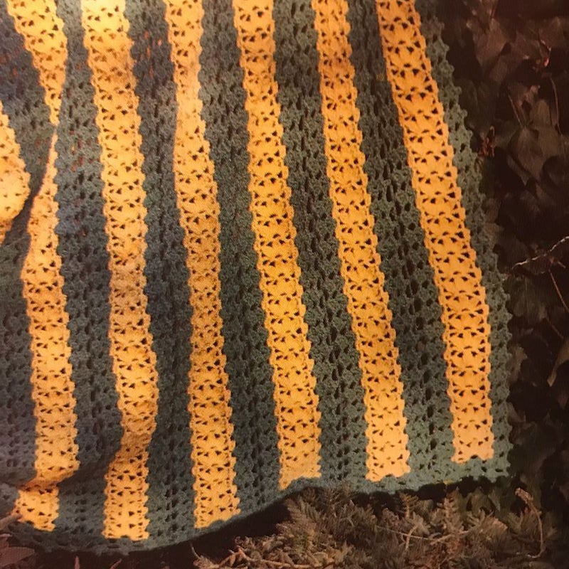 Mile-a-Minute Flower Afghans Crochet Pattern