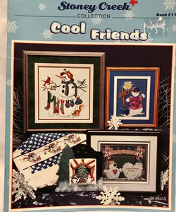 Cool Friends Snowman Cross Stitch Pattern 