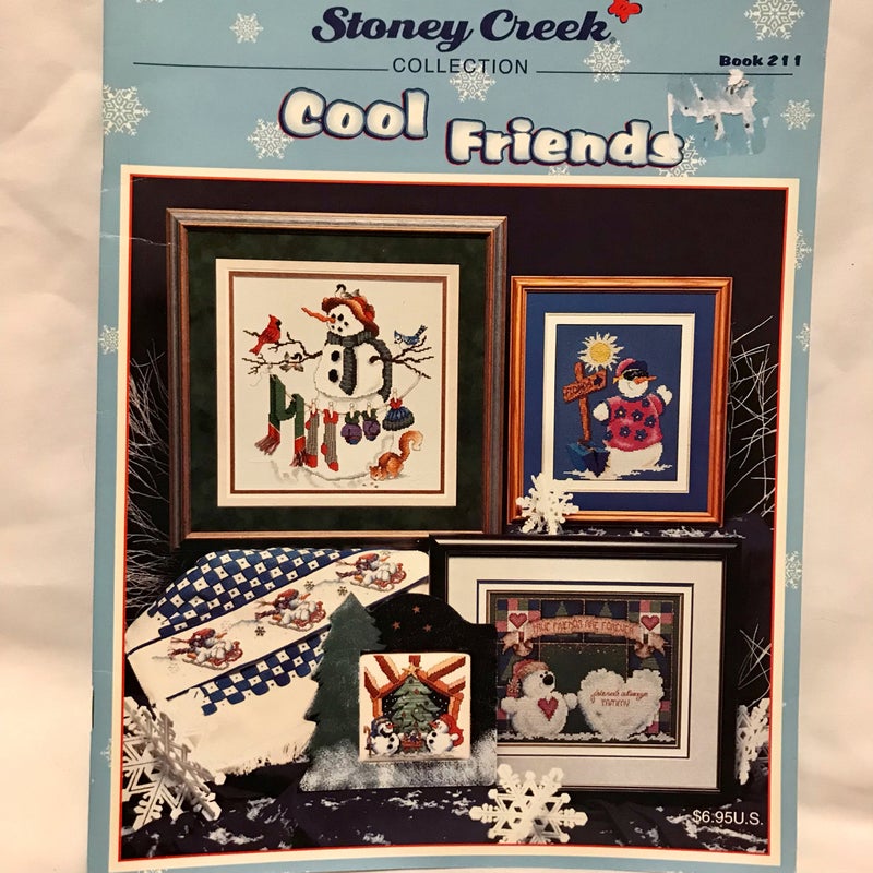Cool Friends Snowman Cross Stitch Pattern 