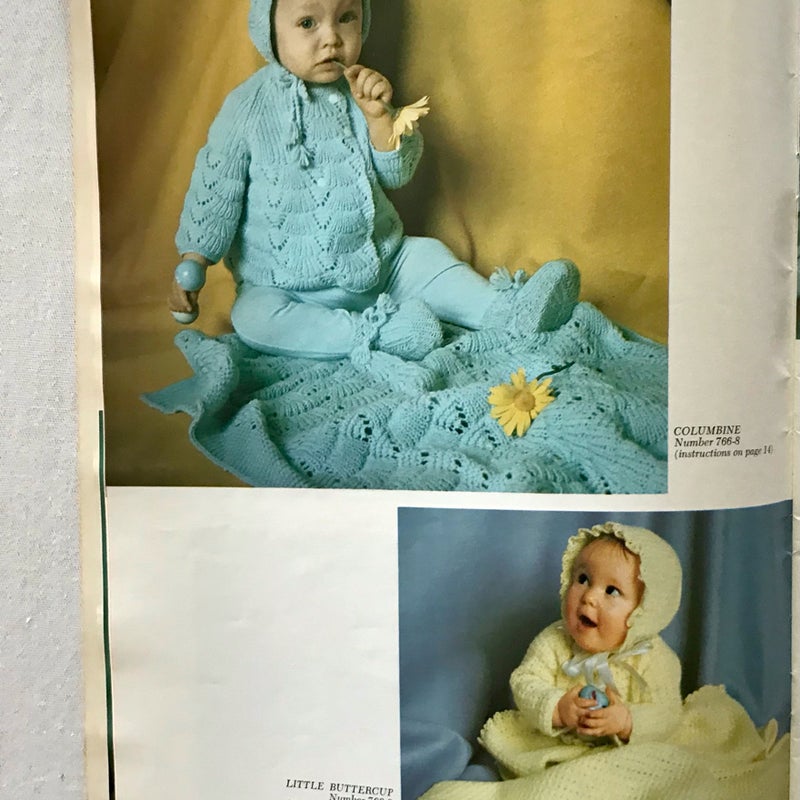 Beautiful Baby Book Knitting & Crochet patterns for Infants to Four Years