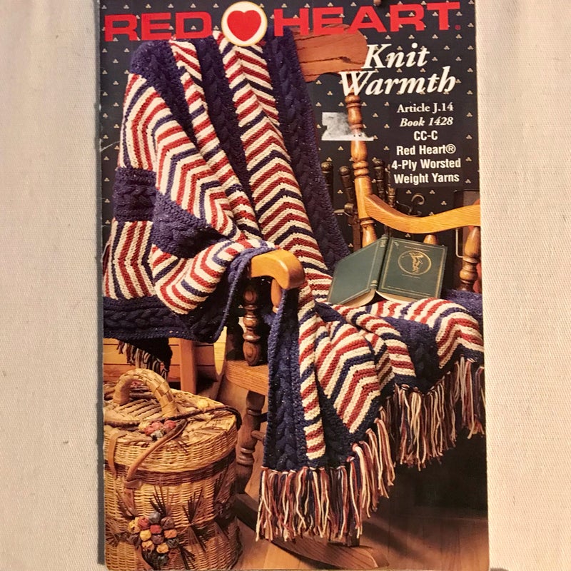 Knit Warmth Afghans to knit with Red Heart yarn
