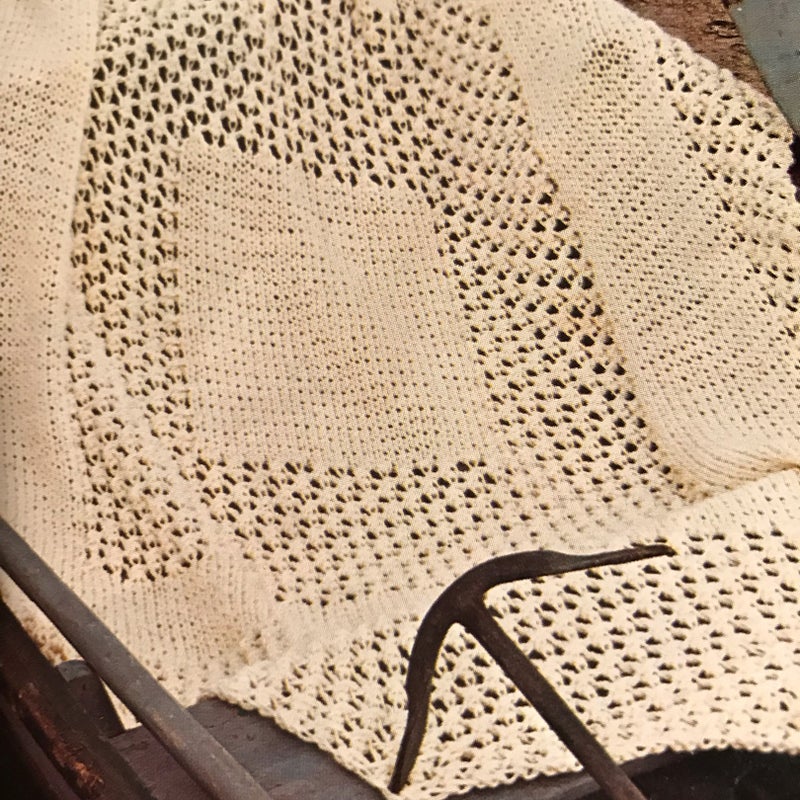Afghans Knit & Crochet Vintage Pattern