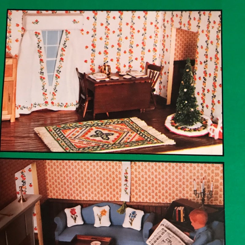 From Our Dollhouse to Yours Cross Stitch Pattern