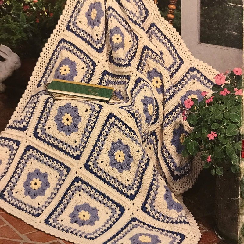 Afghan Bouquet Crochet Pattern