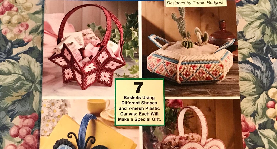 Plastic Canvas Patterns Vol 7, 8, 9   – The Crochet  Basket