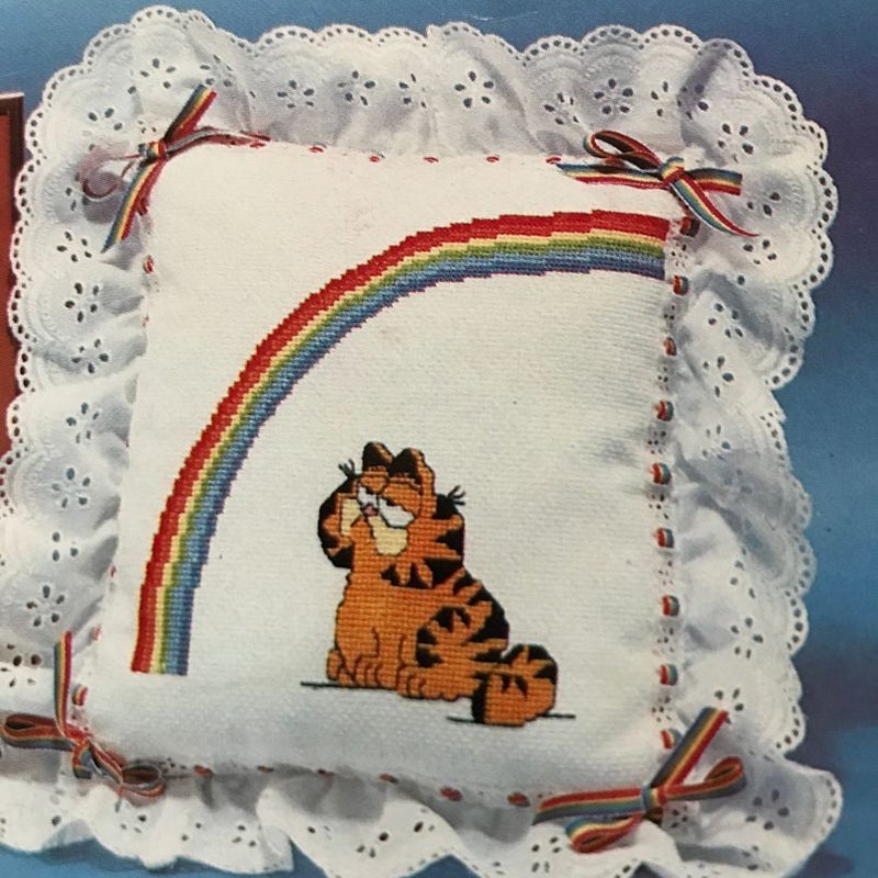 Garfield Crosses Your Path Cross Stitch pattern 