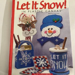 Let It Snow! in Plastic Canvas