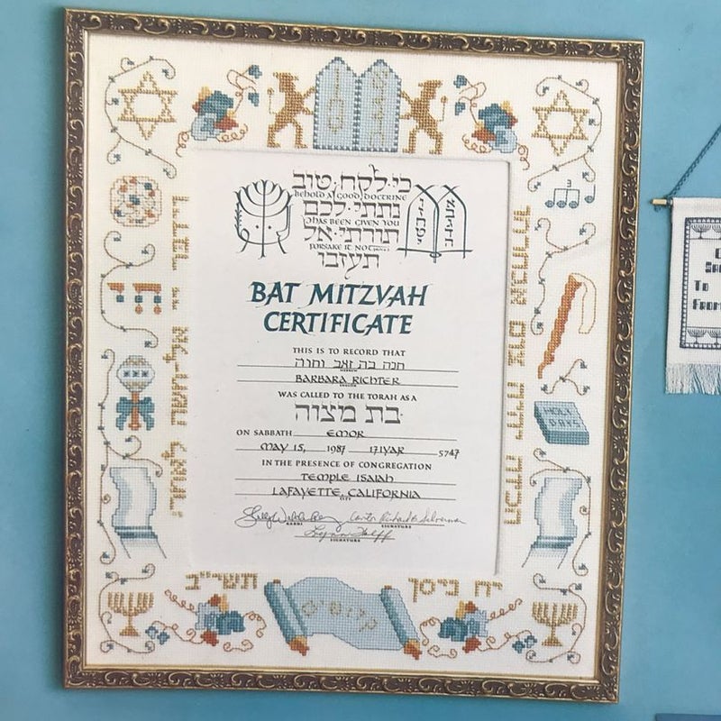 A Treasury of Jewish Cross Stitch 