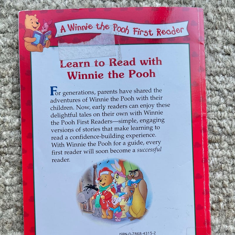 Pooh's Christmas Gift first reader