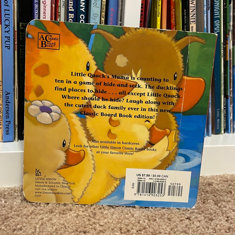Little Quack's Hide and Seek (Classic Board Books)
