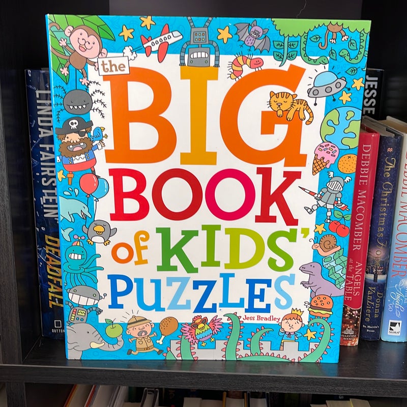Big Book of Kids Puzzles
