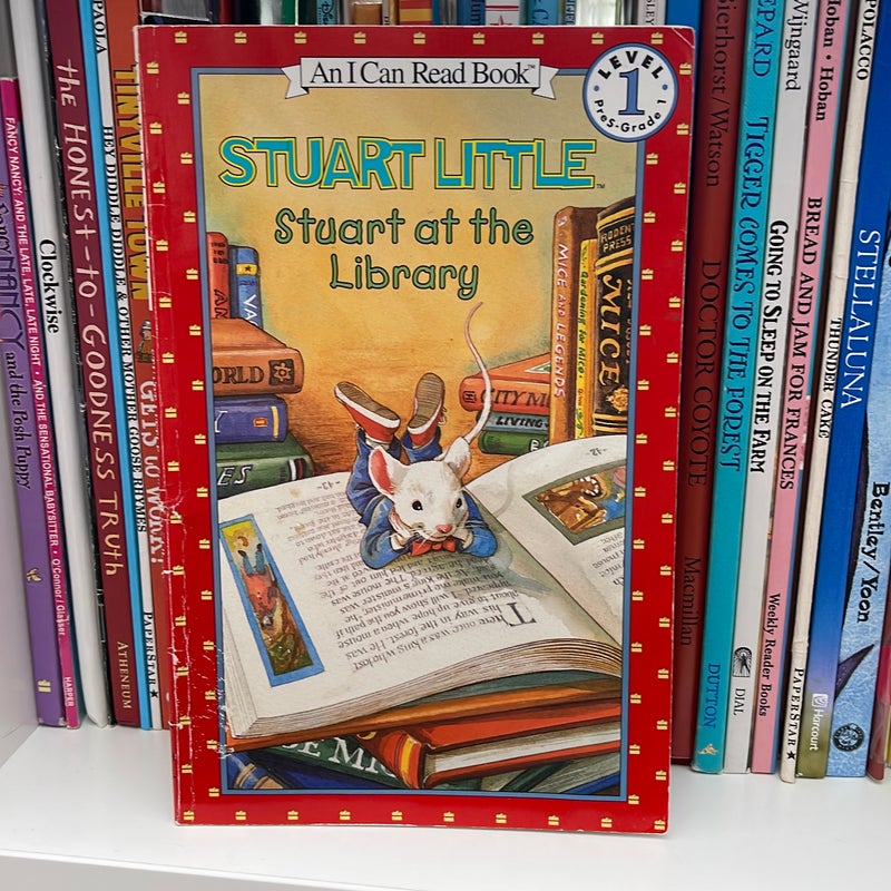 Stuart at the Library