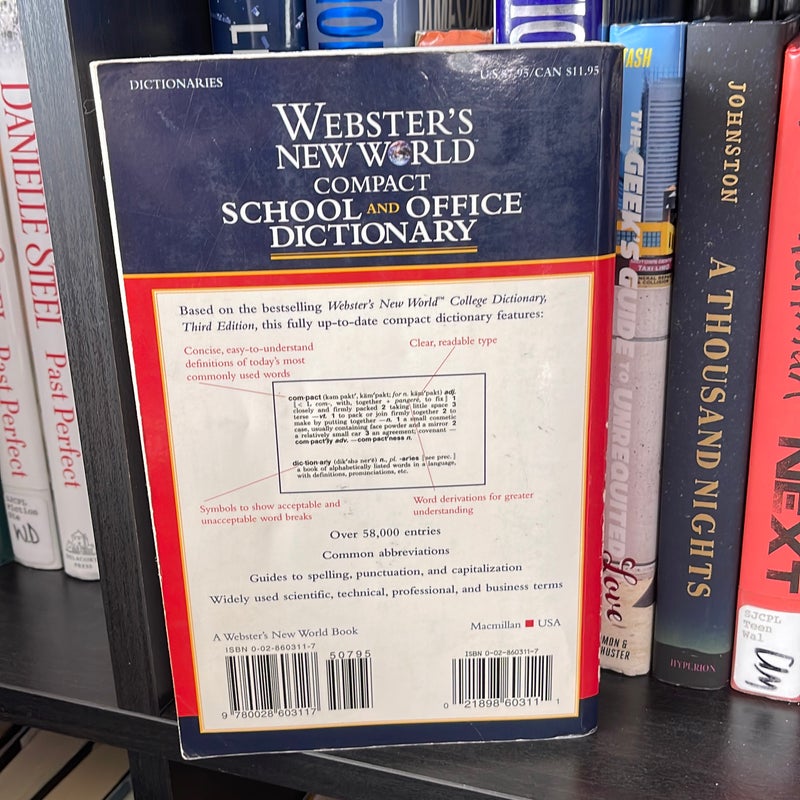 Webster's New World Compact School and Office Dictionary