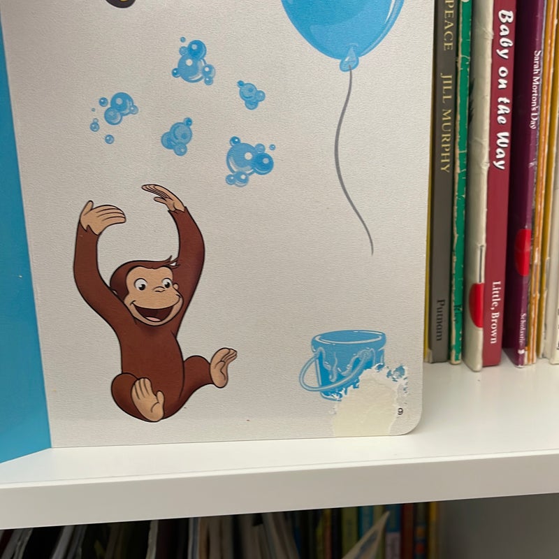 Curious George: I Love You Board Book with Mirrors