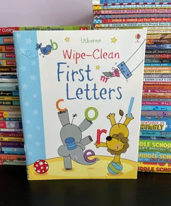 Usborne Wipe Clean First Letters