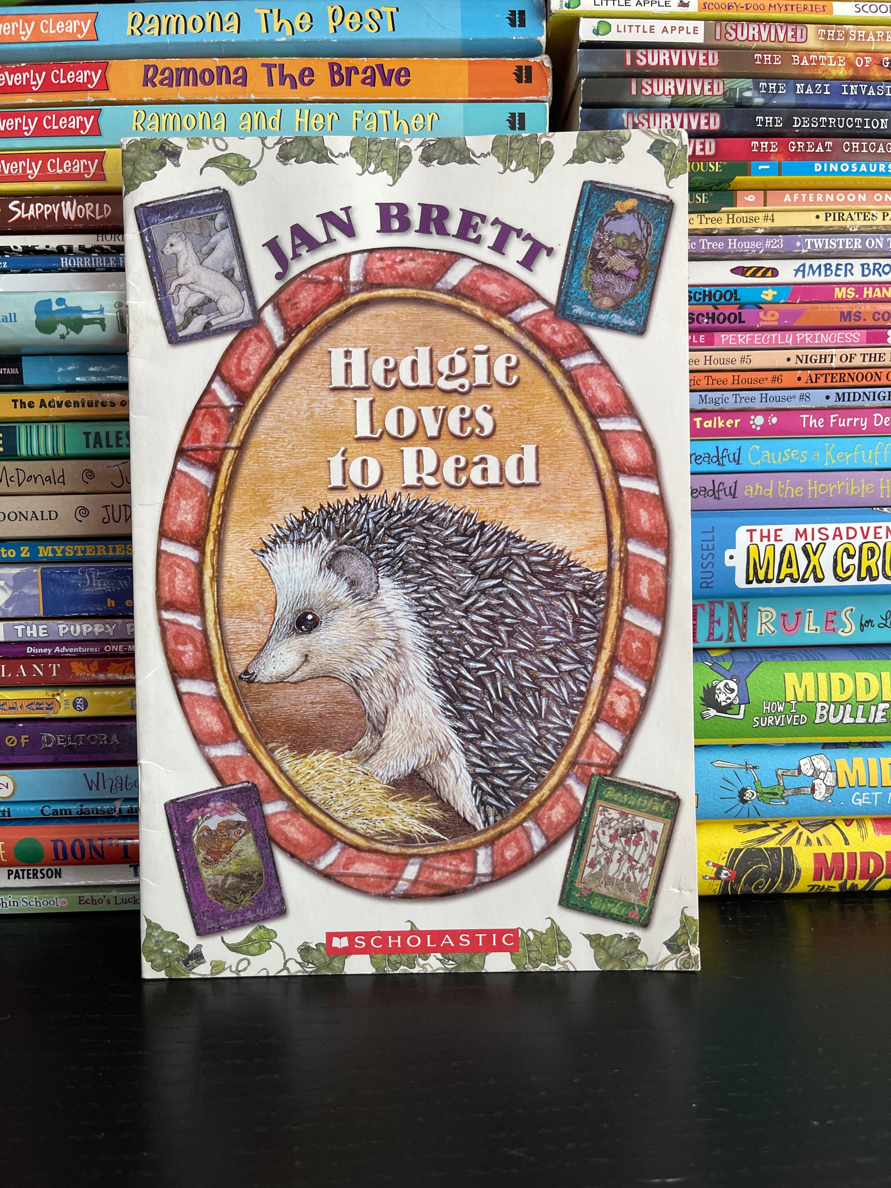 Hedgie Loves to Read