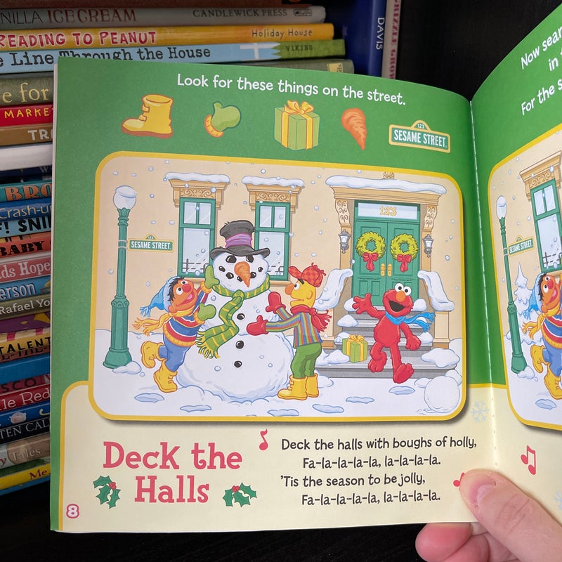 Elmo’s Christmas Picture Puzzles & Songs