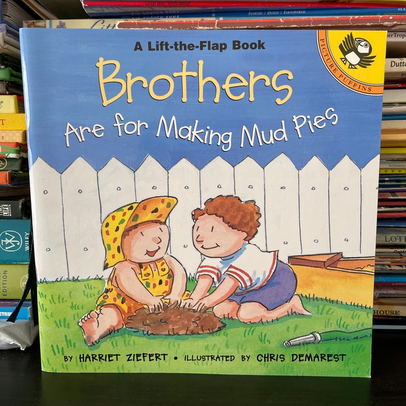 Brothers Are for Making Mud Pies, Lift the flap