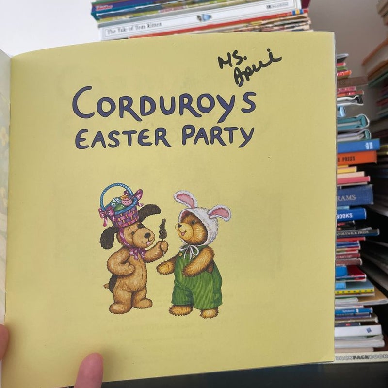 Corduroy’s Easter Party