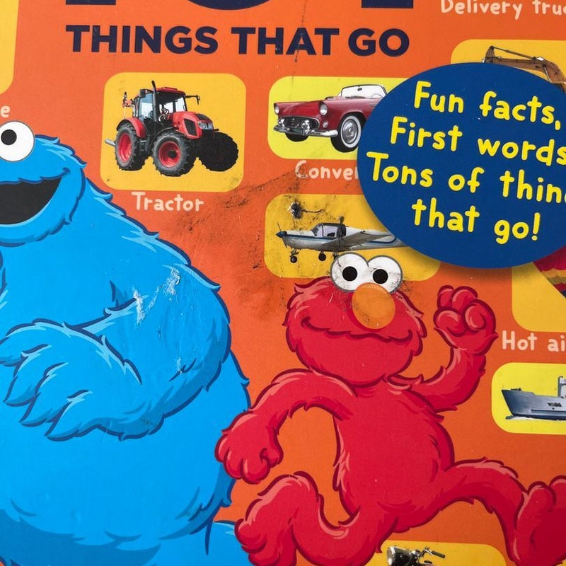 Sesame Street My First 101 Things That Go