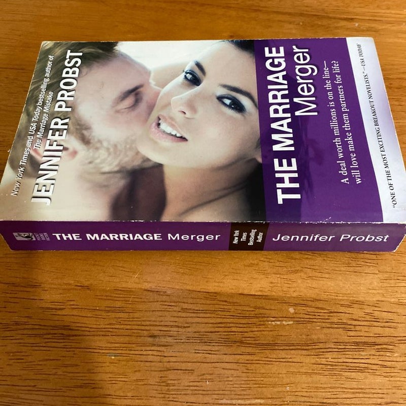The Marriage Merger -signed copy 