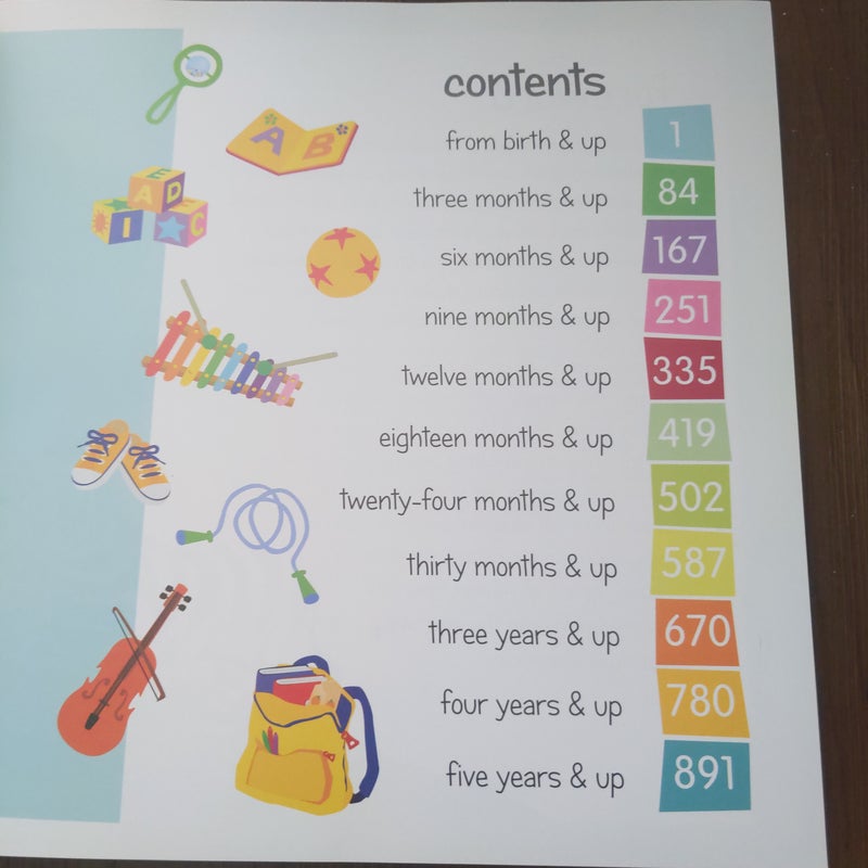 Play and Learn 1001 fun activities for your baby and child