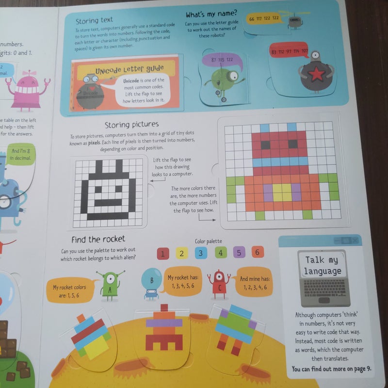 Usborne Lift The Flap Computers and Coding