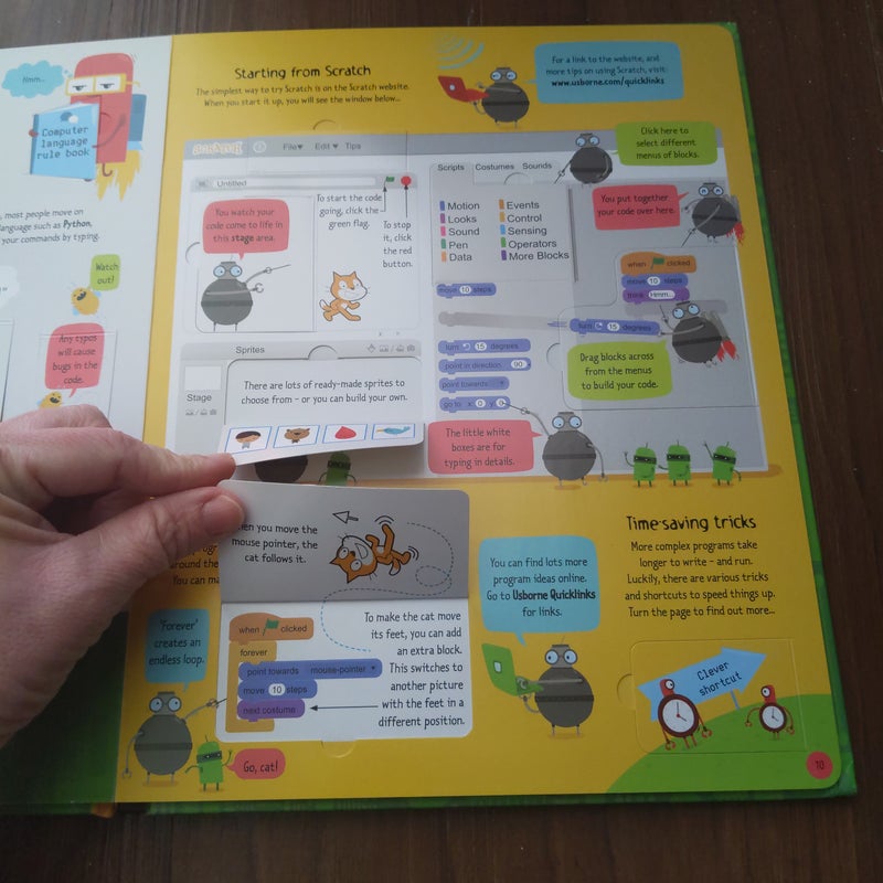 Usborne Lift The Flap Computers and Coding