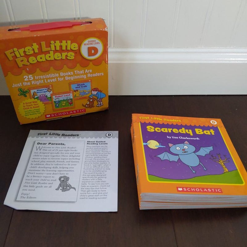 First Little Readers: Guided Reading Level D (Parent Pack)