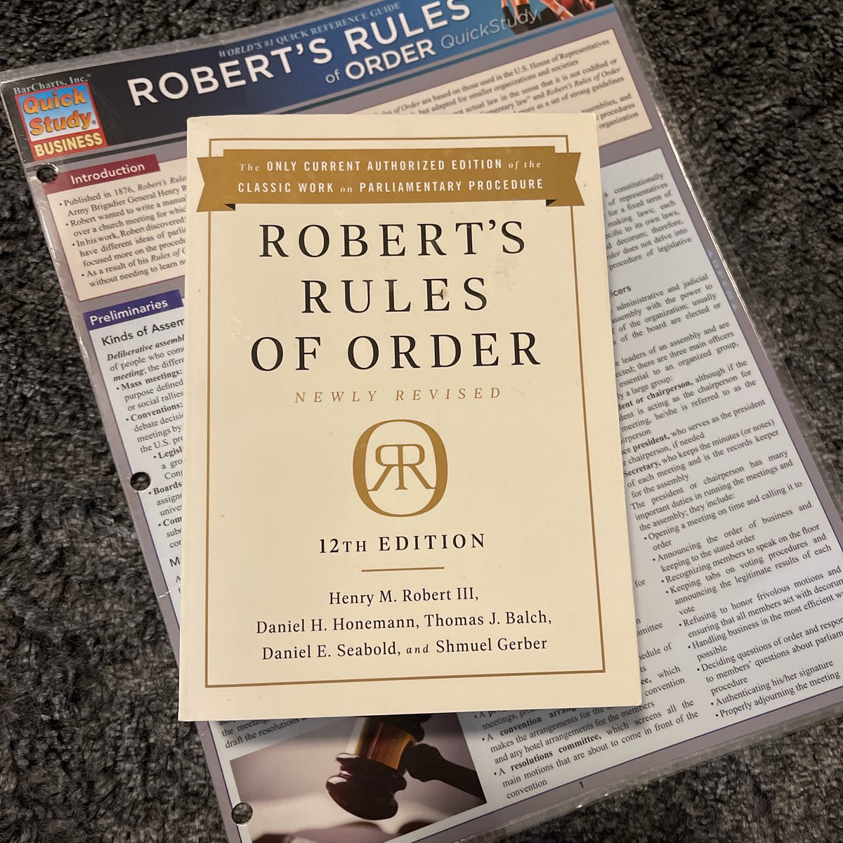 Robert's Rules of Order Newly Revised, 12th Edition by Henry M. Robert ...
