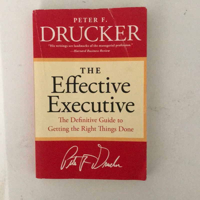 The Effective Executive