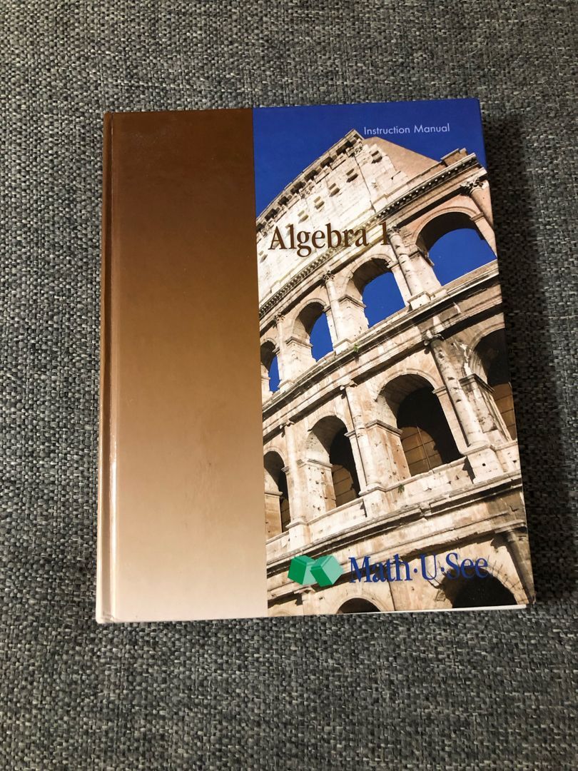 Algebra 1 Instruction Manual