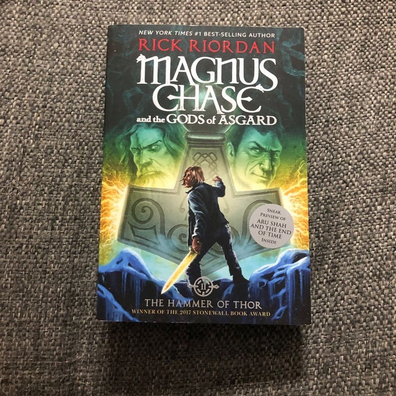 Magnus Chase and the Gods of Asgard, Book 2 the Hammer of Thor