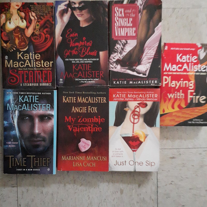 Katie Macalister lot of 7 books