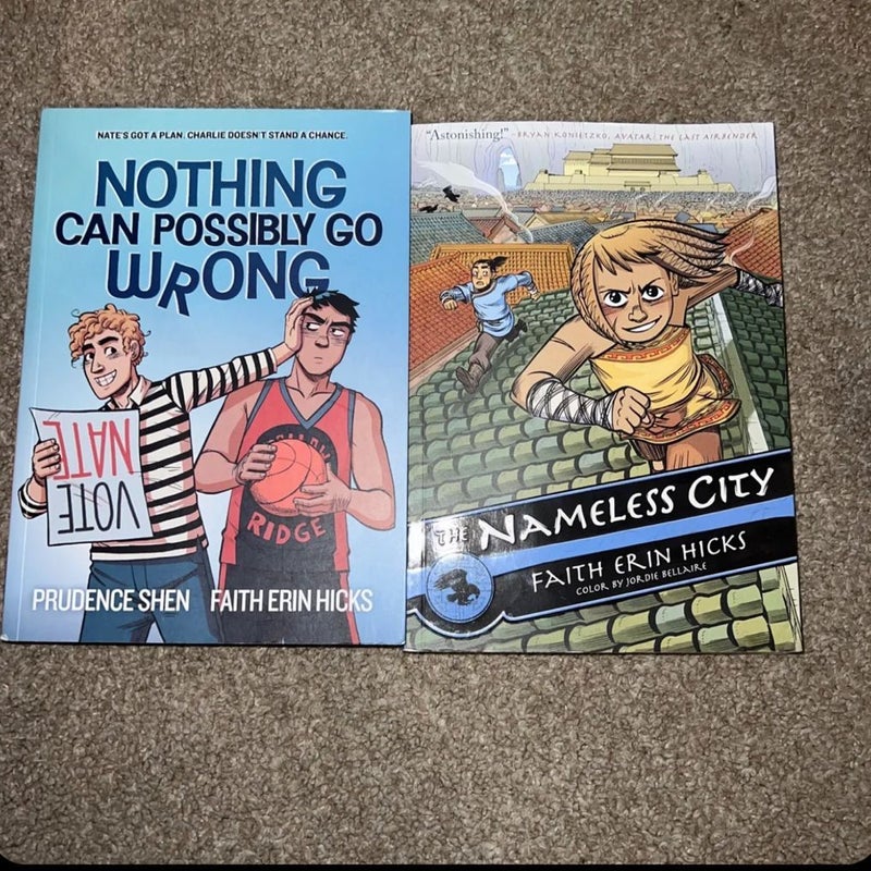 Nothing Can Possibly Go Wrong Nameless City Hick Paperback Graphic Novels Lot