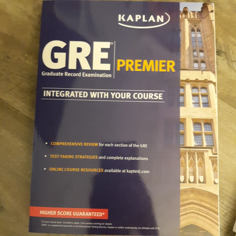 Kaplan GRE book set