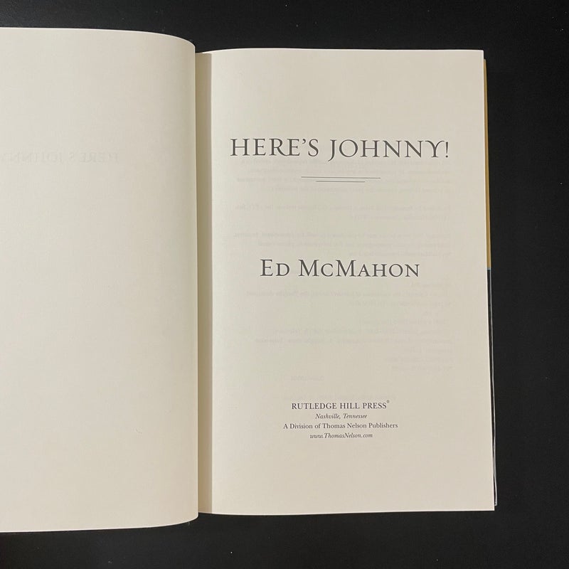 Here’s Johnny! A Johnny Carson Novel