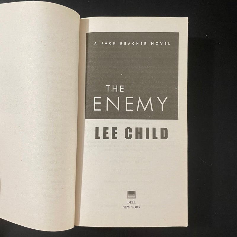 The Enemy A Jack Reacher Thriller