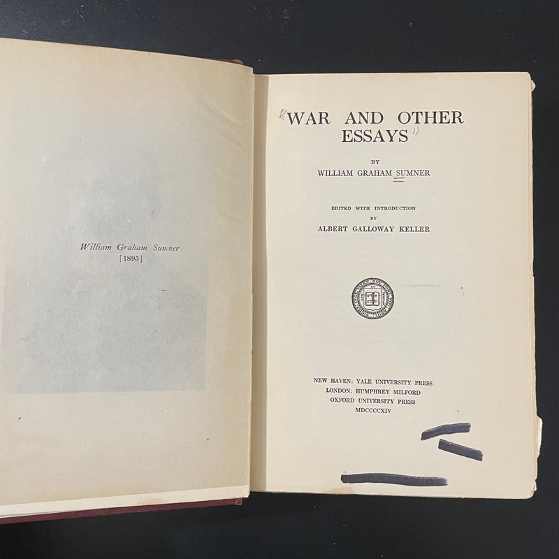 War and Other Essays