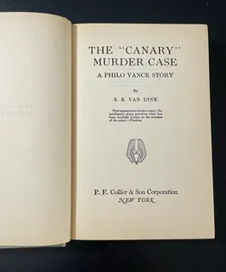 The “Canary” Murder Case 
