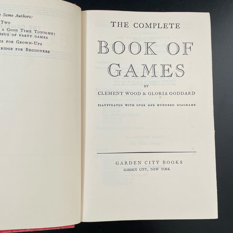 The Complete Book of Games 