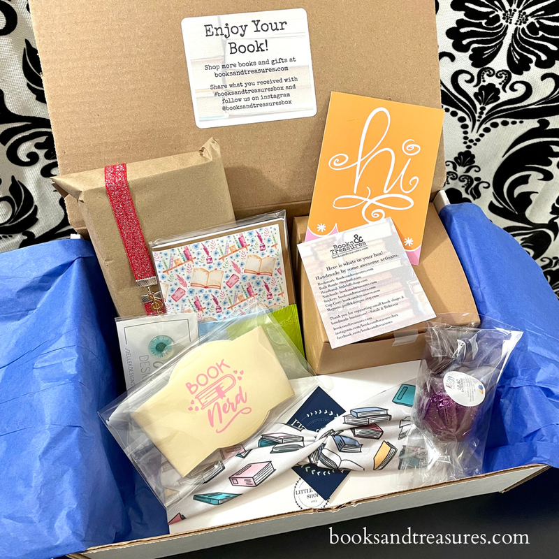 Blind Date with a Book Gift Box with Handmade Gifts