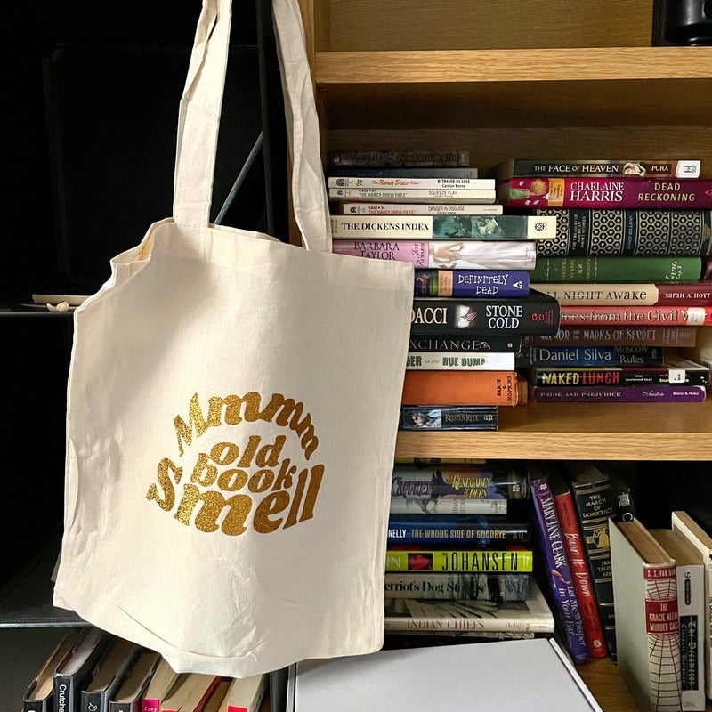Mmmm Old Book Smell Tote Bag