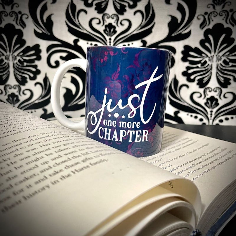 Just One More Chapter Mug - Gift for Book Lovers